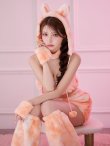 画像18: 【即日発送】【ハロウィン】パステルもこもこバニー【コスプレ7点セット】【フリーサイズ/6カラー】[OF03] (18)
