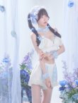 画像6: 【即日発送】【送料無料！】【サンリオ】シナモロールランジェリーセットアップルームウェア【S-L/1カラー】[HC02]ゆりにゃ着用 (6)