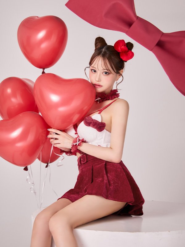 画像15: 【即日発送】【サンリオ】ハローキティランジェリーセットアップルームウェア【S-L/1カラー】[OF03] (15)