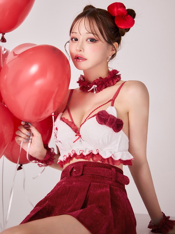 画像16: 【即日発送】【サンリオ】ハローキティランジェリーセットアップルームウェア【S-L/1カラー】[OF03] (16)