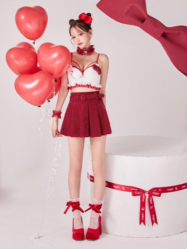 画像6: 【即日発送】【サンリオ】ハローキティランジェリーセットアップルームウェア【S-L/1カラー】[OF03] (6)