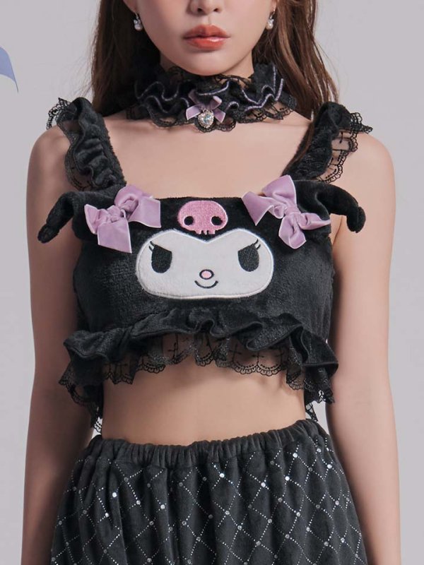 画像19: 【即日発送】【サンリオ】クロミセットアップルームウェア【S-L/1カラー】[HC02] (19)