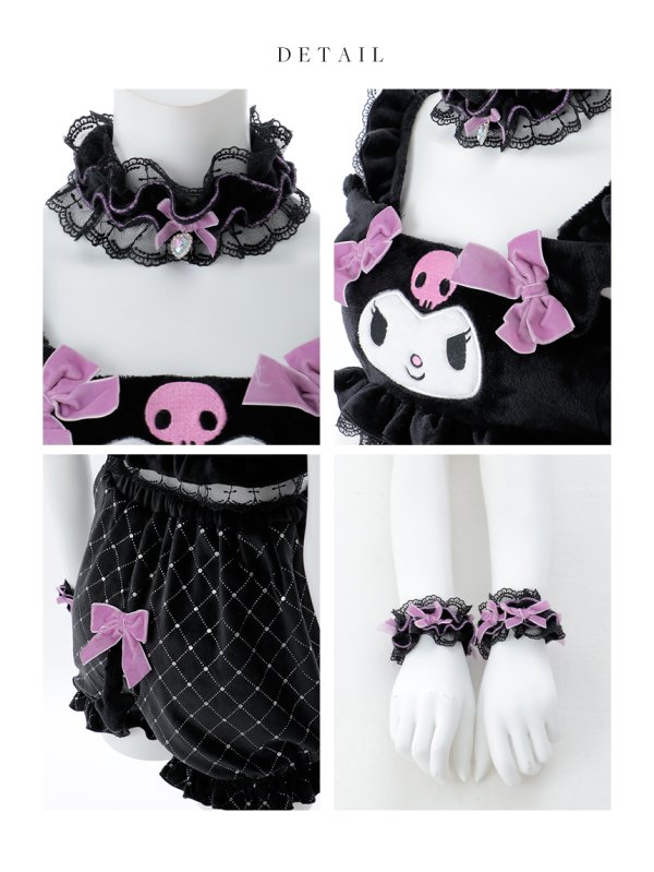 画像25: 【即日発送】【サンリオ】】クロミセットアップルームウェア【S-L/1カラー】[OF03] (25)