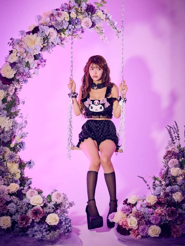 画像15: 【即日発送】【サンリオ】】クロミセットアップルームウェア【S-L/1カラー】[OF03] (15)