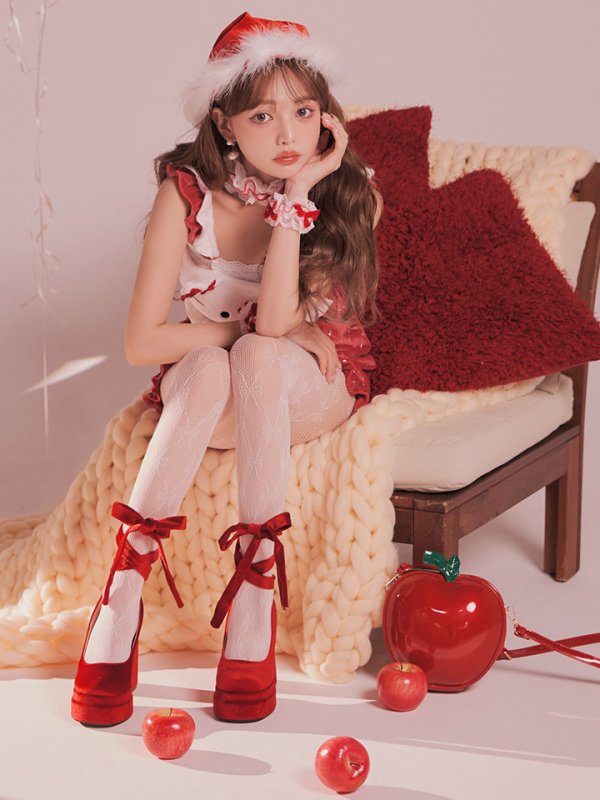 画像14: 【即日発送】【サンリオ】ハローキティキルティングセットアップルームウェア【S-L/1カラー】[HC02] (14)