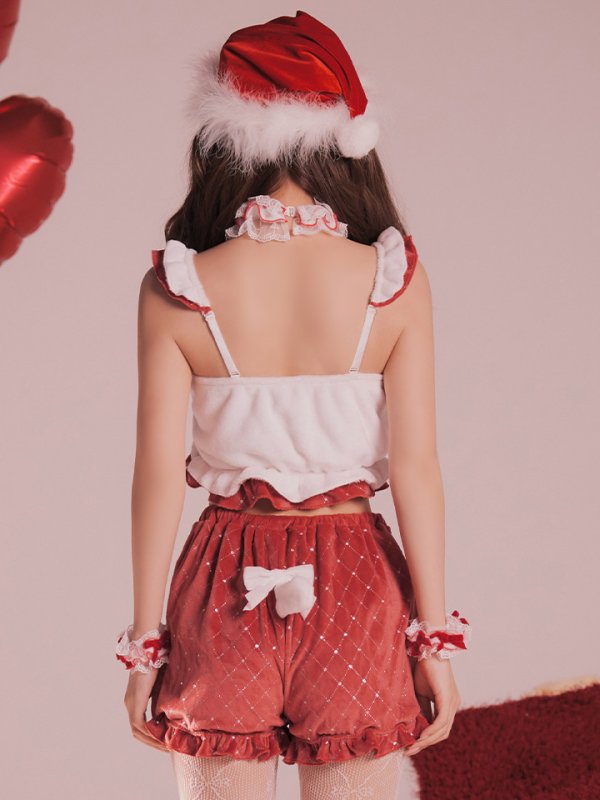 画像19: 【即日発送】【サンリオ】ハローキティキルティングセットアップルームウェア【S-L/1カラー】[HC02] (19)