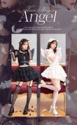 画像3: 【即日発送】【ハロウィンコスプレ12点セット】ツインウィングエンジェルドレス【Malymoon/マリームーン】【SM,MLサイズ/2カラー】 (3)