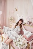 画像4: 【一部予約商品/10月上旬発送予定】【即日発送】【ハロウィンコスプレ10点セット】クロスシェリーファーバニー【Malymoon/マリームーン】【SM,MLサイズ/2カラー】 (4)