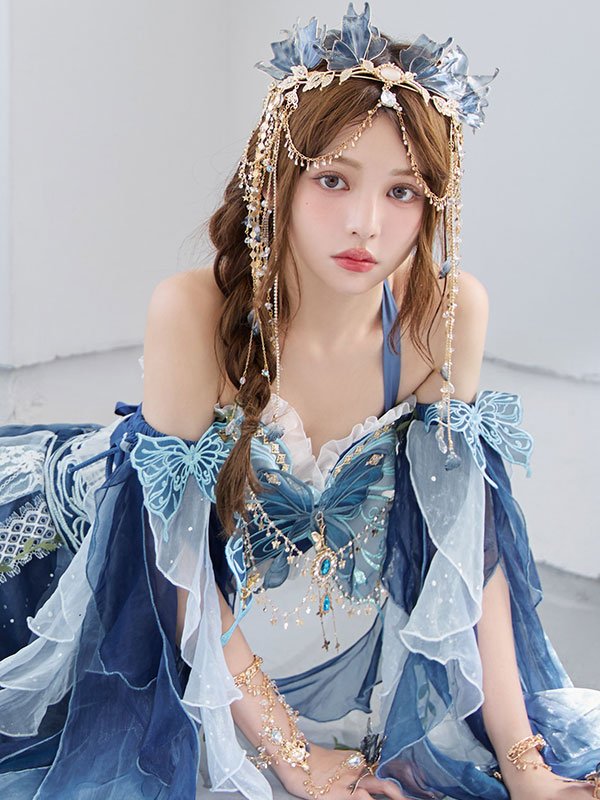 画像4: 【即日発送】【ハロウィン】 エキゾチックエルフヘッド/ハンドアクセ ハロウィン小物 単品【コスプレ2点セット/2カラー】[HC03] (4)