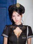 画像28: 【即日発送】【送料無料！】【ハロウィン】レースネックポリスコスプレ【コスプレ4点SET】【XS-Lサイズ】[OF03]明日花キララ着用 (28)