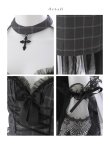 画像40: 【送料無料！】【ハロウィン】チュールロングトレーン魔女コスプレ【コスプレ4点SET】【XS-Mサイズ】【予約/9月下旬発送予定】[OF03]ゆりにゃ着用 (40)