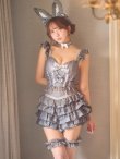 グレー　モデル：三上悠亜　身長：159cm　着用サイズ：Sサイズ