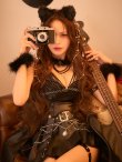 ブラック　モデル：れみれみ　身長：163cm　着用サイズ：Sサイズ