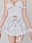 ホワイト　モデル：れみれみ　身長：163cm　着用サイズ：Sサイズ