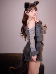 画像36: 【送料無料！】【ハロウィン】ラメスリーブウルフセットアップ【コスプレ5点SET】【XS-Mサイズ】【一部予約商品/9月下旬発送予定】[OF03]明日花キララ着用 (36)