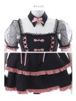 画像5: 【即日発送】【送料無料！】【ハロウィン】レースアップリボンキャットコスプレ【コスプレ6点SET】【Sサイズ/3カラー】[OF04] (5)
