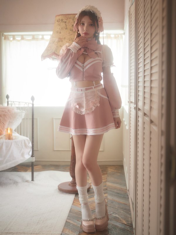 モデル：ももか　身長156cm　着用サイズ：Sサイズ