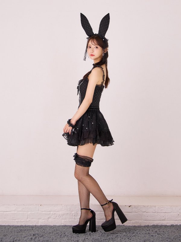 モデル：にじほ 身長：159cm　着用サイズ：Sサイズ