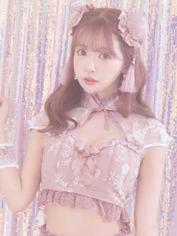 画像7: 【ハロウィン】【sugar nine×マリームーンコラボ】 マリームーンコラボセットアップチャイナ 【コスプレ5点セット】【XS-Mサイズ/4カラー】[YMT] (7)