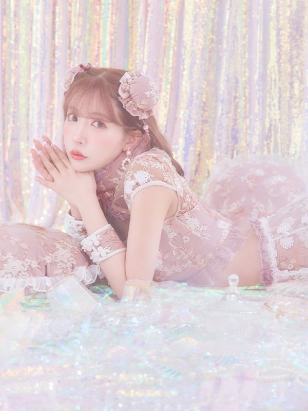 画像11: 【ハロウィン】【sugar nine×マリームーンコラボ】 マリームーンコラボセットアップチャイナ 【コスプレ5点セット】【XS-Mサイズ/4カラー】[YMT] (11)