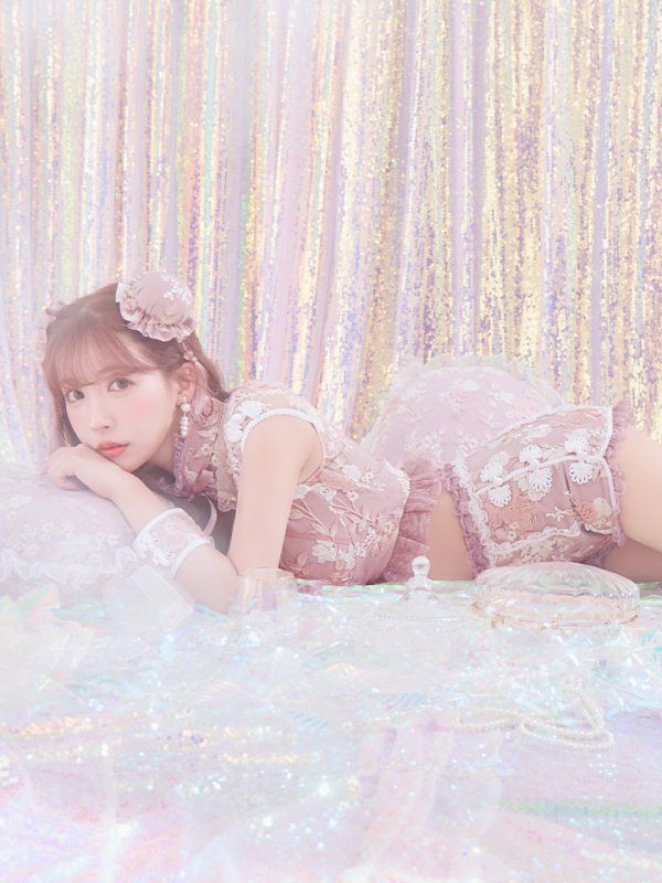 画像13: 【ハロウィン】【sugar nine×マリームーンコラボ】 マリームーンコラボセットアップチャイナ 【コスプレ5点セット】【XS-Mサイズ/4カラー】[YMT] (13)