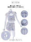 画像48: 【ハロウィン】【sugar nine×マリームーンコラボ】 マリームーンコラボセットアップチャイナ 【コスプレ5点セット】【XS-Mサイズ/4カラー】[YMT] (48)