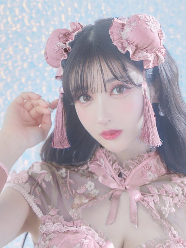 画像27: 【ハロウィン】【sugar nine×マリームーンコラボ】 マリームーンコラボセットアップチャイナ 【コスプレ5点セット】【XS-Mサイズ/4カラー】[OF04] (27)