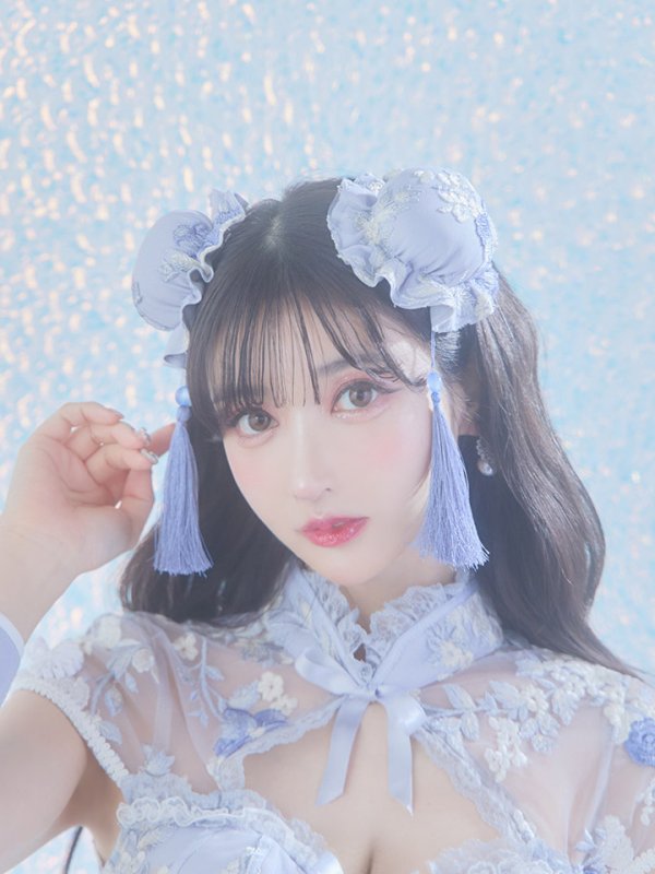 画像30: 【ハロウィン】【sugar nine×マリームーンコラボ】 マリームーンコラボセットアップチャイナ 【コスプレ5点セット】【XS-Mサイズ/4カラー】[YMT] (30)