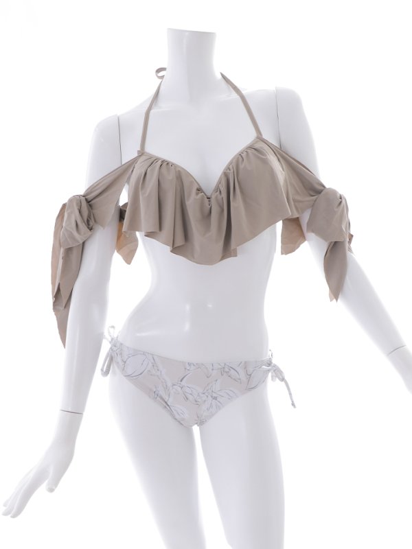 画像14: 【即日発送】【ビキニ】【水着】サイドリボンフリルビキニ[YMT][M210-HS-23NN] (14)