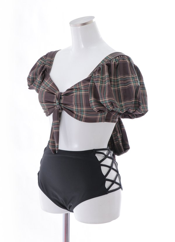 画像22: 【即日発送】【ビキニ】【水着】パフスリーブ2wayビキニ[M214-SW-23PY][YMT] (22)