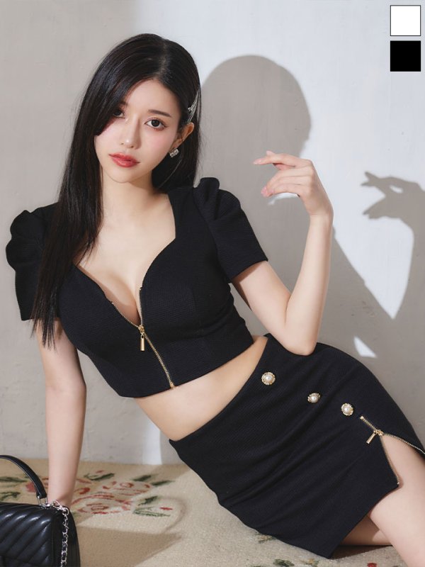 モデル：ゆりお　身長：165cm　着用サイズ：Sサイズ