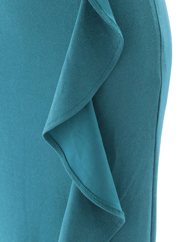 画像34: ラッフルフリルキャミソールドレス/アシンメトリー/マーメイド/ラメ/グリッター/ノースリーブ/谷間見せ/背中見せ/ミディアムドレス/キャバドレス【S-XLサイズ/4カラー】[OF03B]【IM】dzw (34)