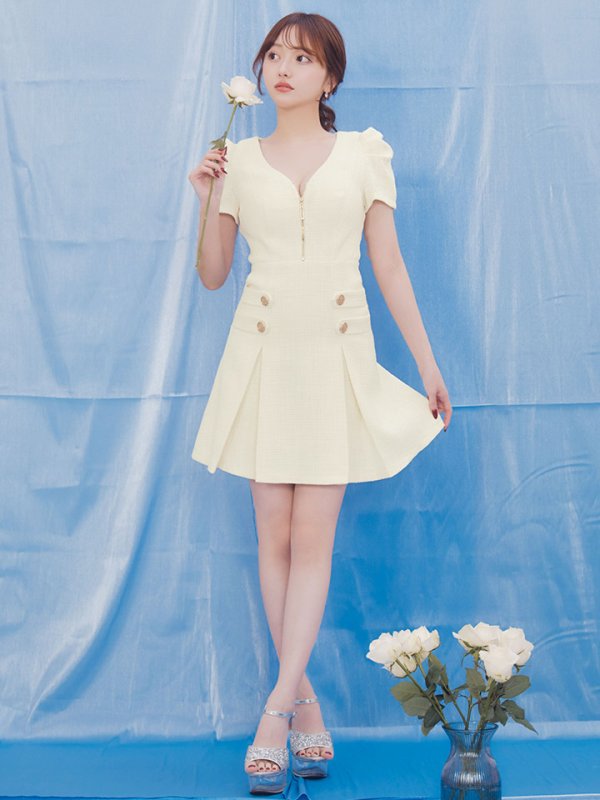 モデル:羽澄まり 身長:158cm 着用サイズ:Sサイズ