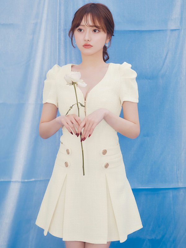 モデル:羽澄まり 身長:158cm 着用サイズ:Sサイズ