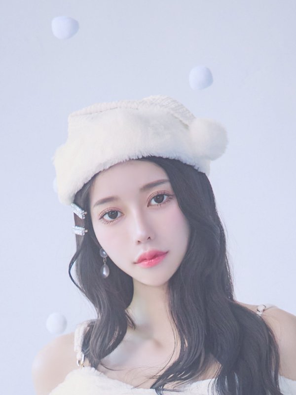 画像35: 【ノベルティ対象】【即日発送！】【サンタコス 3点セット】【XS-Lサイズ/3カラー】オフショルニットワンピサンタコスプレ(SLG001)(SFB001)[YMT] (35)