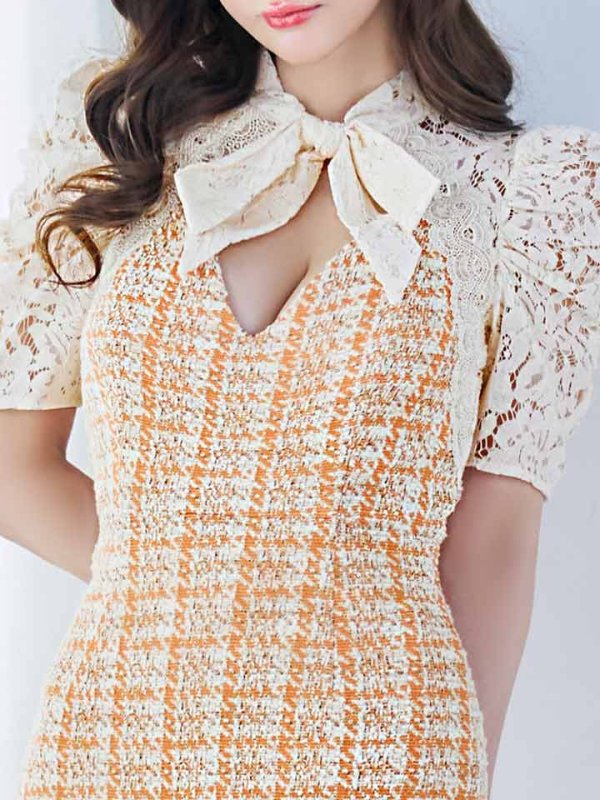 モデル：真優川咲　身長：159cm　着用サイズ：Sサイズ