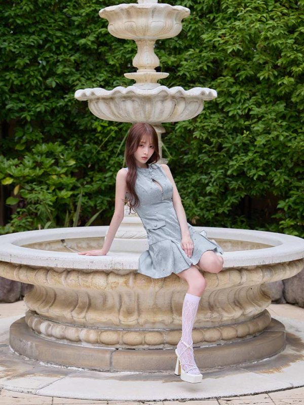 モデル：天海りこ　身長：156cm　着用サイズ：Sサイズ