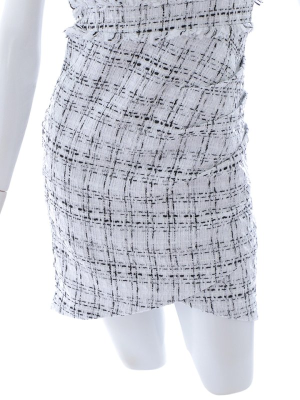 画像15: 送料無料！ツイードジップアップミニドレス/キャバドレス【XS-Lサイズ/1カラー】[OF03B] 【IM】【一部予約商品/11月上旬発送予定】 (15)