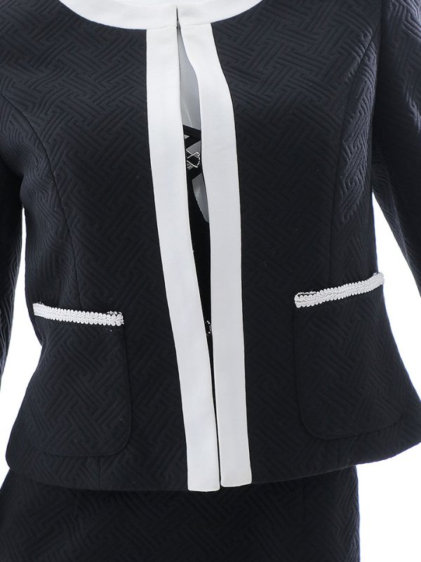 画像21: モノトーンジャケット/セットアップ/ミニドレス/キャバドレス【S-Mサイズ/2カラー】[OF03B] 【IM】 (21)