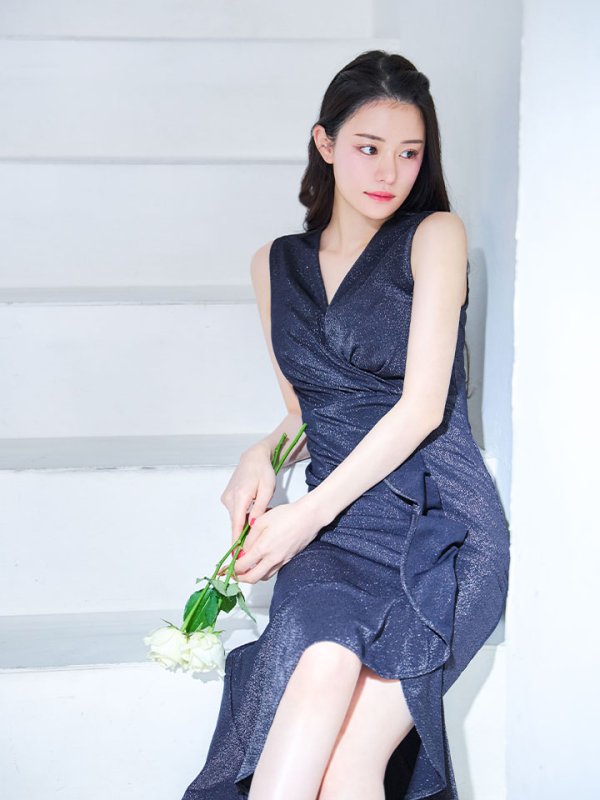 モデル:るな 身長:159.5cm 着用サイズ:Sサイズ