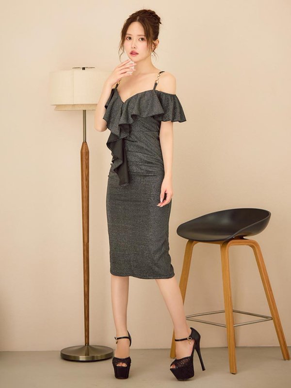 モデル：ゆめ　身長：160cm　着用サイズ：Sサイズ