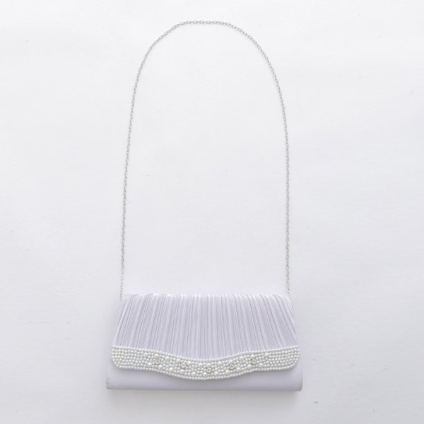 画像4: 【バッグ】チェーンショルダー2WAYクラッチバック【Fサイズ/1カラー】[OF04] (4)