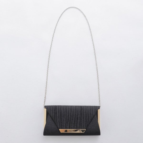 画像4: 【バッグ】チェーンショルダー2WAYクラッチバック【Fサイズ/1カラー】[OF04] (4)