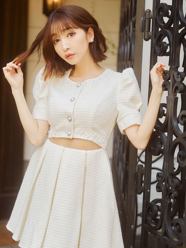 モデル：ゆりお　身長：165cm　着用サイズ：Sサイズモデル：杉山佳那恵　身長：159cm　着用サイズ：Sサイズ