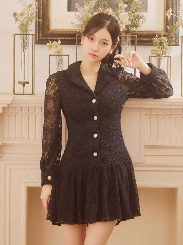 モデル:ゆりお 身長:165cm 着用サイズ:Sサイズ