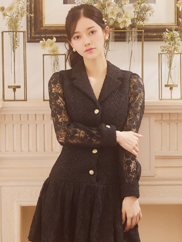 モデル:ゆりお 身長:165cm 着用サイズ:Sサイズ