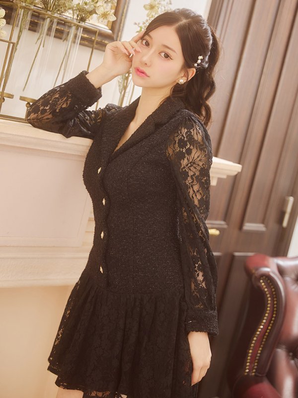 モデル:ゆりお 身長:165cm 着用サイズ:Sサイズ