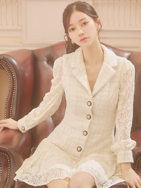 モデル:ゆりお 身長:165cm 着用サイズ:Sサイズ