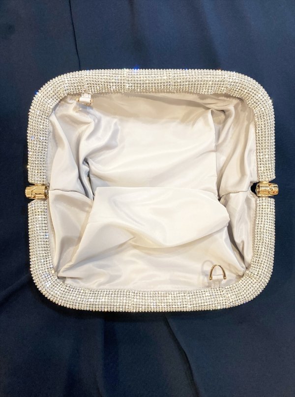 画像2: 【GINZA COUTURE/銀座クチュール】キラキラストーン/ チェーンショルダー/ クラッチ/ 2way/ バッグ【4カラー】[OF04] (2)