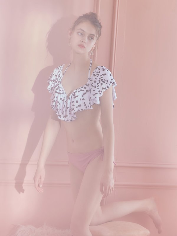 画像7: 【即日発送】【水着セール】【水着】フリルショルダーダルメシアンビキニ[YMT] (7)